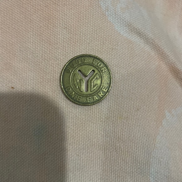 Vintage Good For One Fare New York Authority Token - Picture 2 of 8